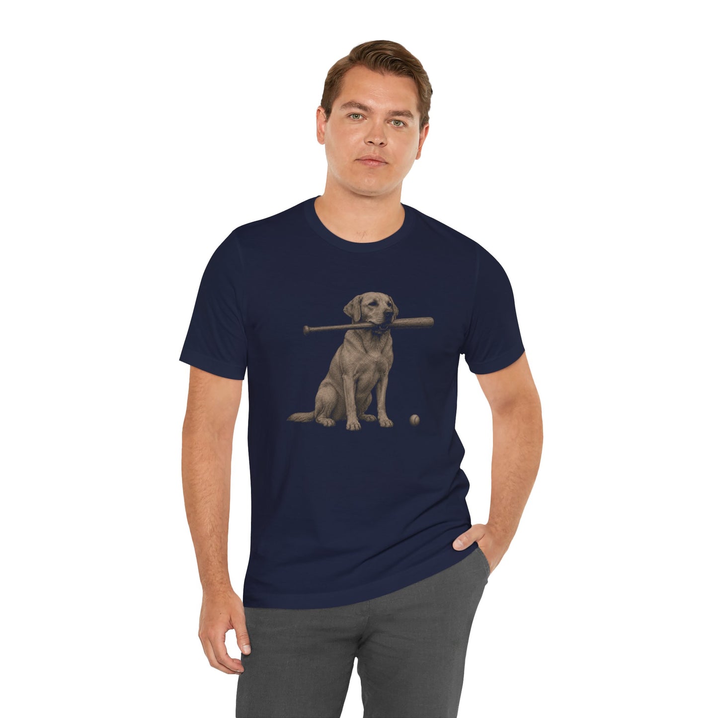 Bat Dog Yellow Labrador Retriever T-Shirt