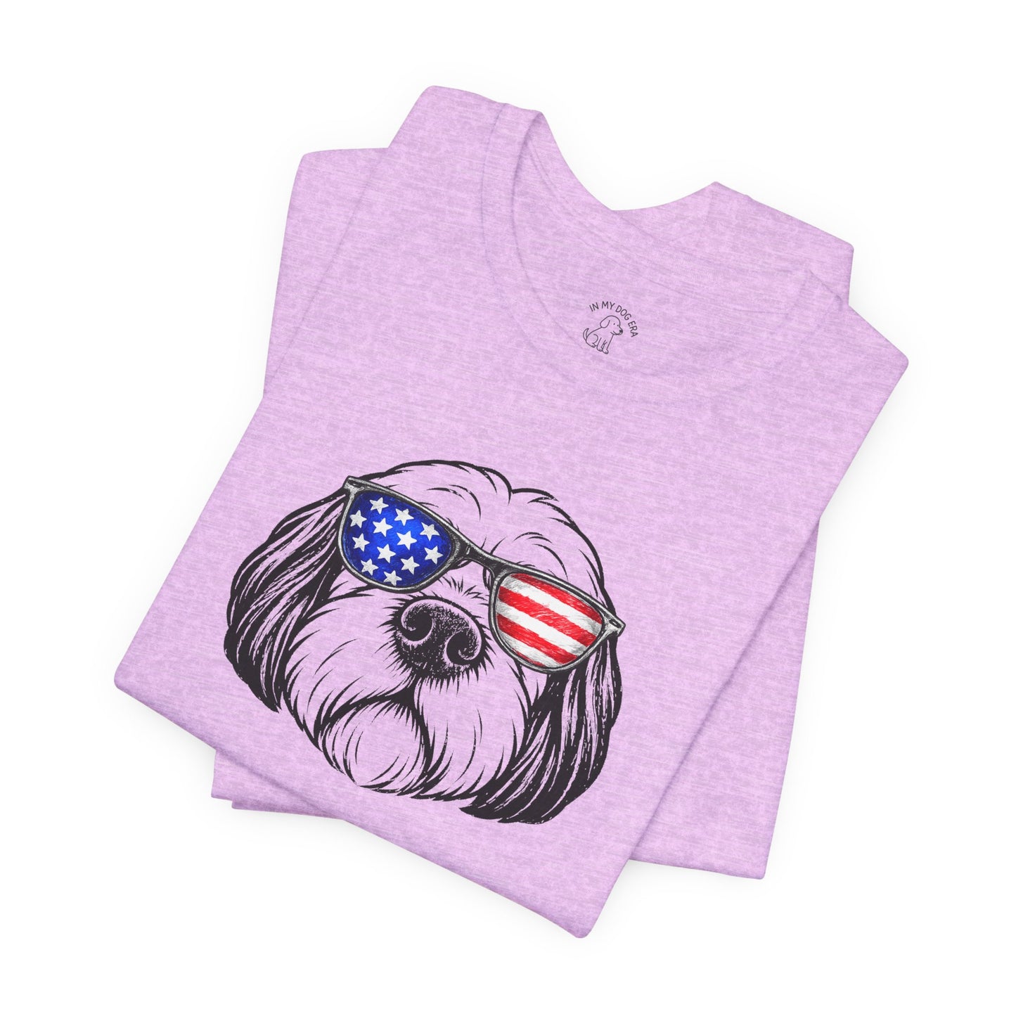 Red, White & BOOP Shih Tzu T-Shirt