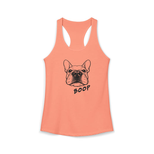 BOOP Classic - French Bulldog - Women's Racerback Tanktop