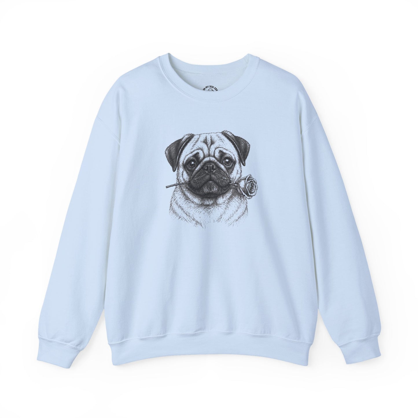 Pug Rose Collection Sweatshirt