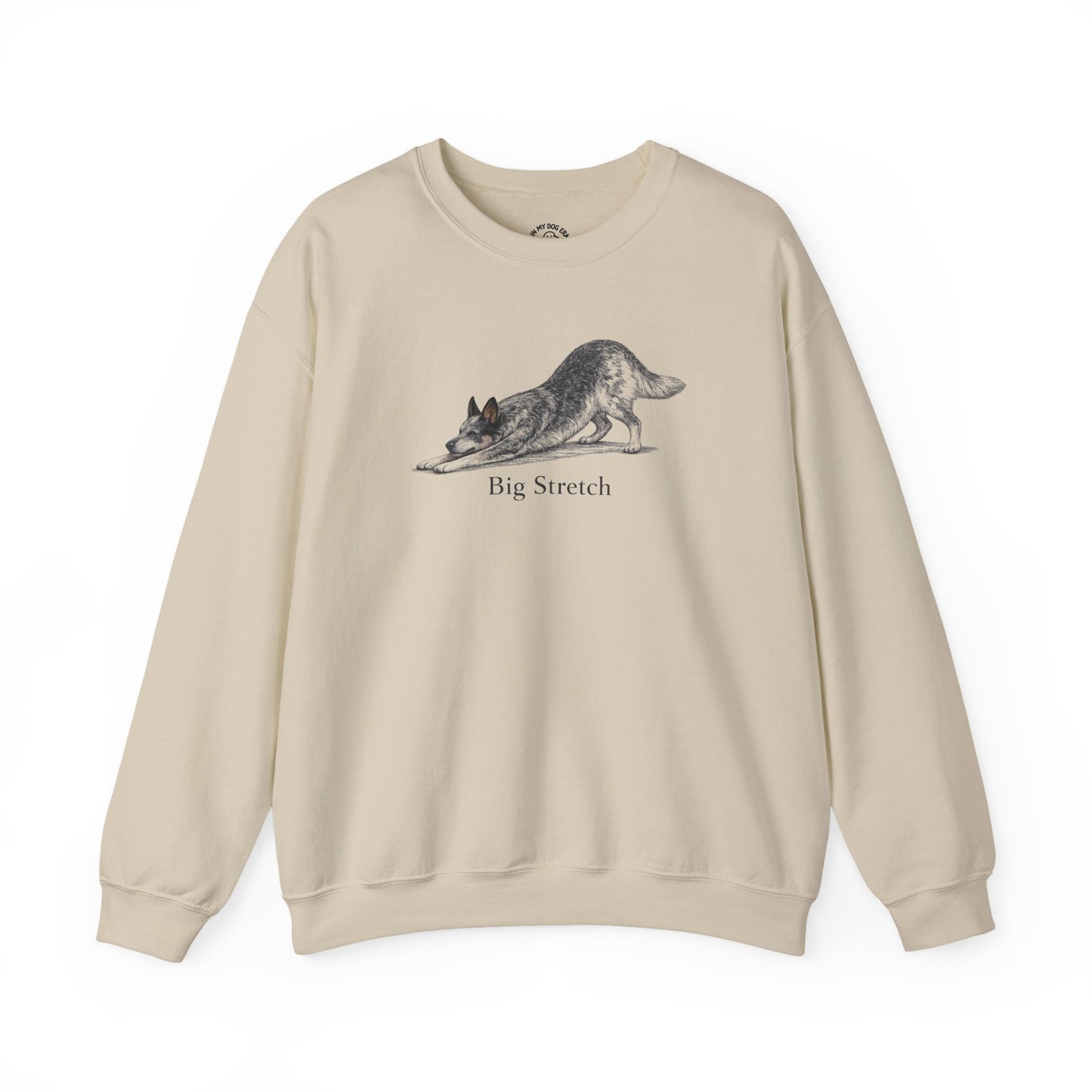 Big Stretch Australian Cattle Dog Sweatshirt (Blue Heeler)