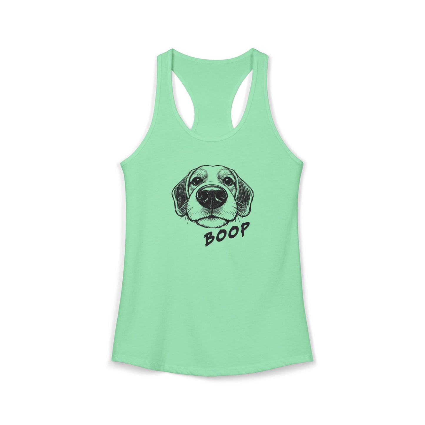 BOOP Classic - Beagle - Women's Racerback Tanktop