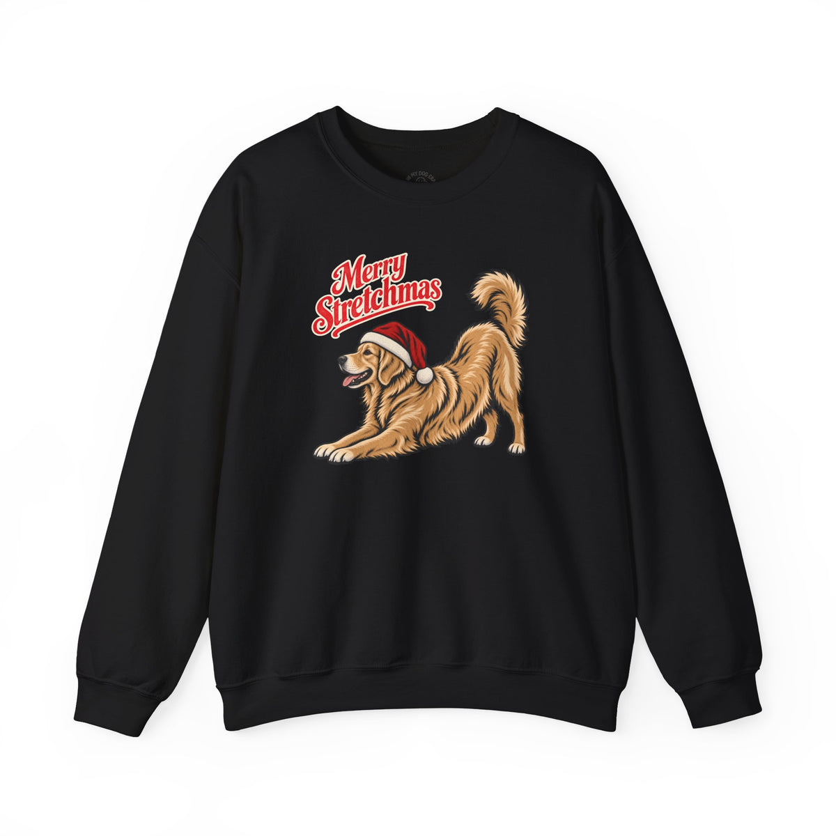 Golden Retriever Christmas Sweatshirt | Merry Stretchmas