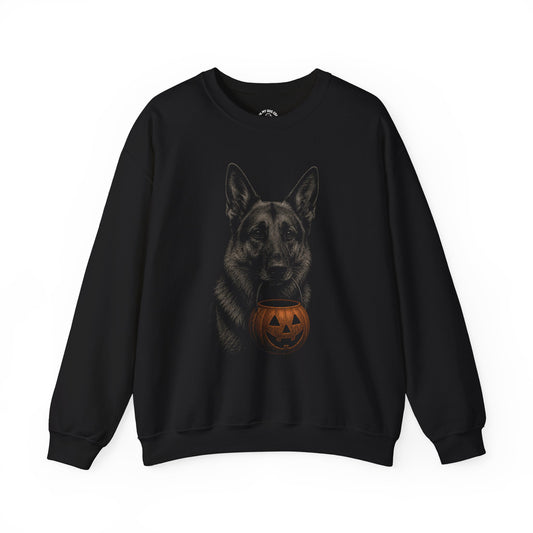 German Shepherd Halloween Sweatshirt – Boop or Treat