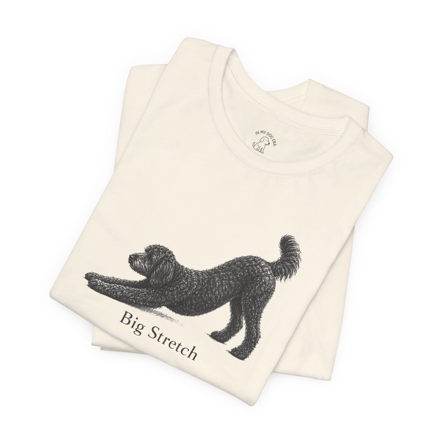 Big Stretch Black Goldendoodle T-Shirt
