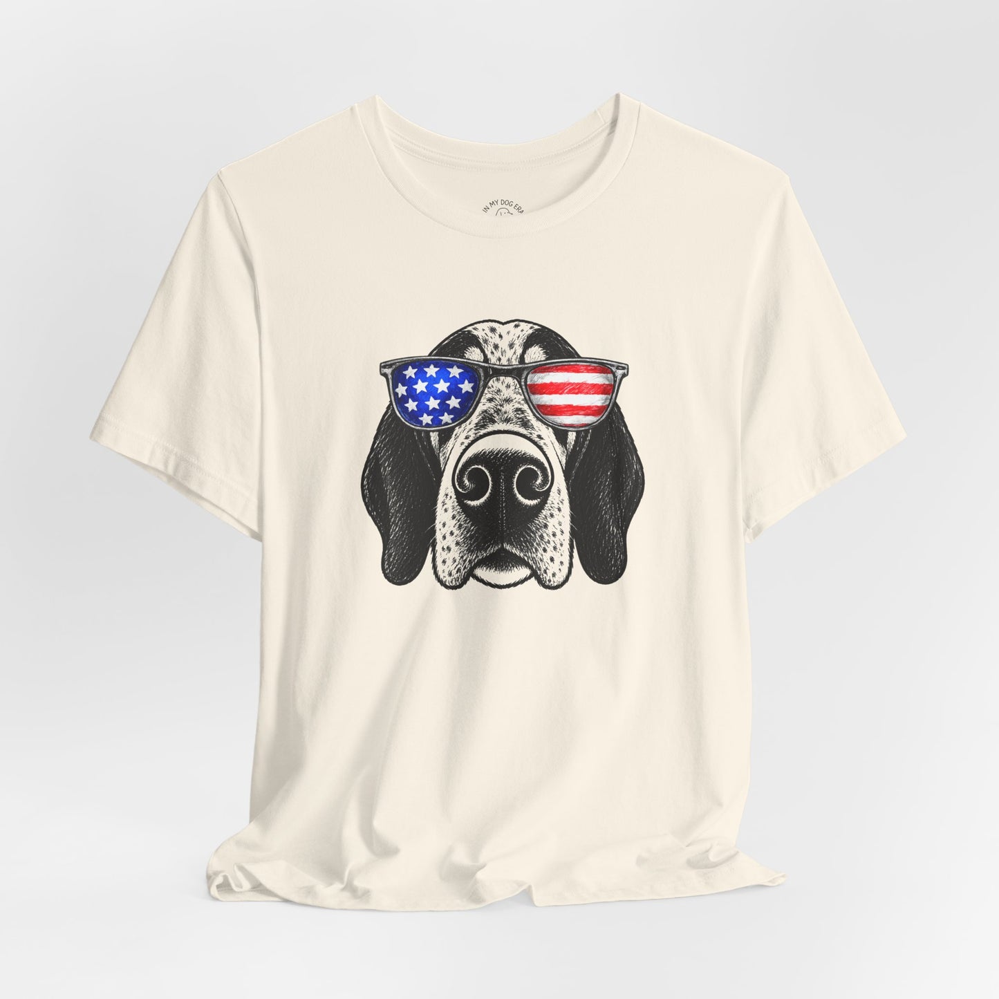 Red, White & BOOP Bluetick Coonhound T-Shirt
