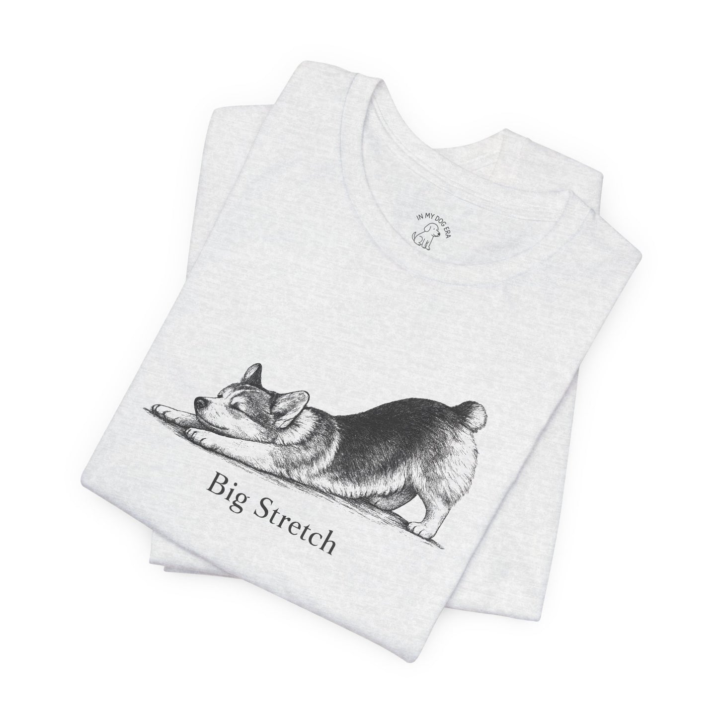 Big Stretch Corgi (Docked Tail) T-Shirt