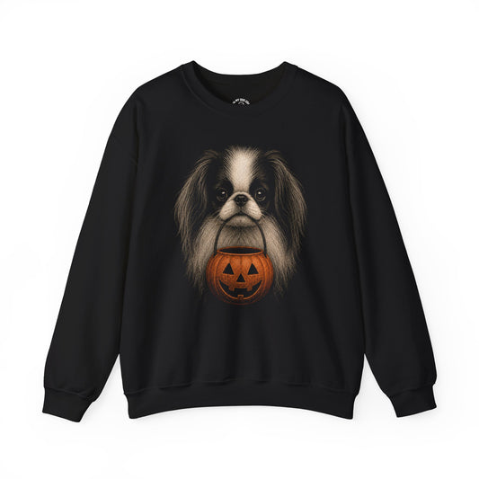 Japanese Chin Halloween Sweatshirt – Boop or Treat