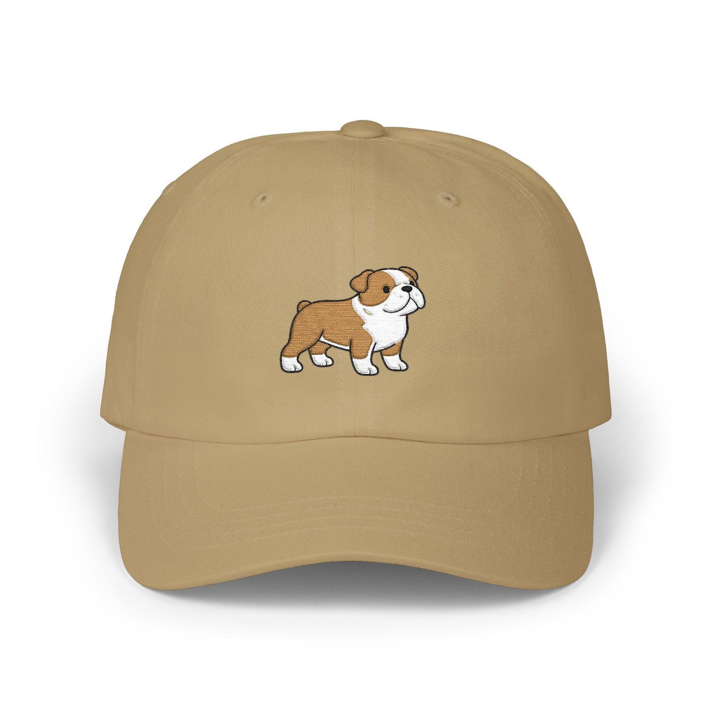English Bulldog Embroidered Hat