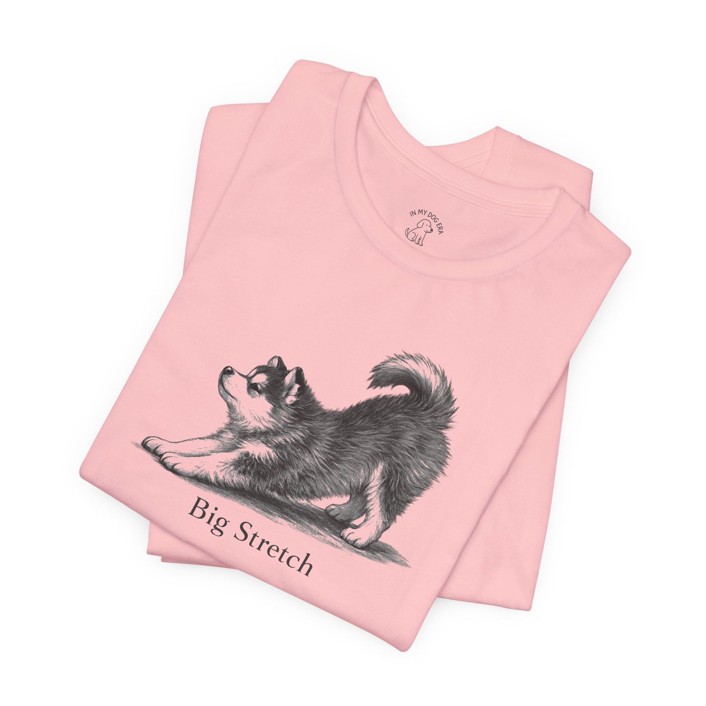 Big Stretch Pomsky T-Shirt