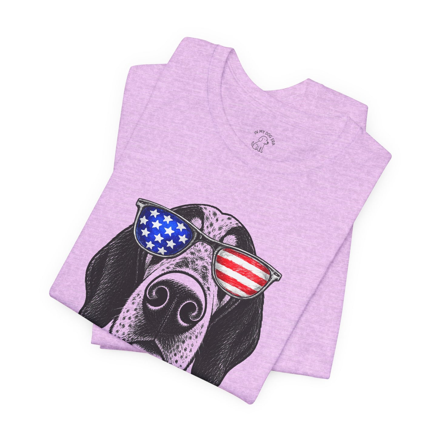 Red, White & BOOP Bluetick Coonhound T-Shirt