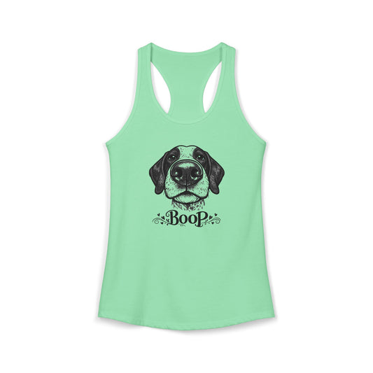 BOOP German Shorthaired Pointer - Women's Racerback Tanktop