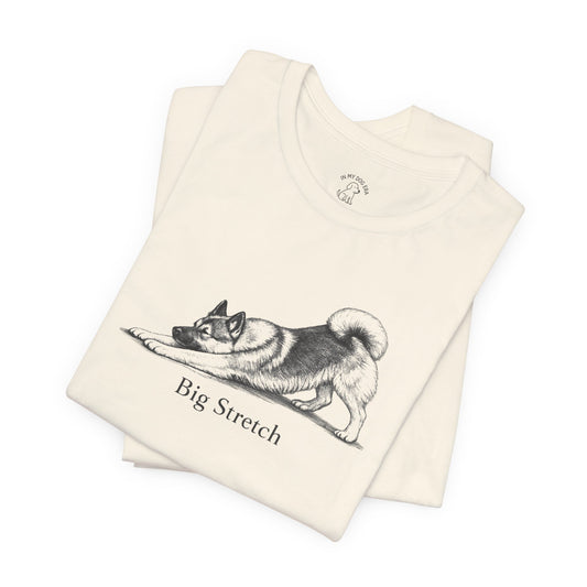 Big Stretch Norwegian Elkhound T-Shirt