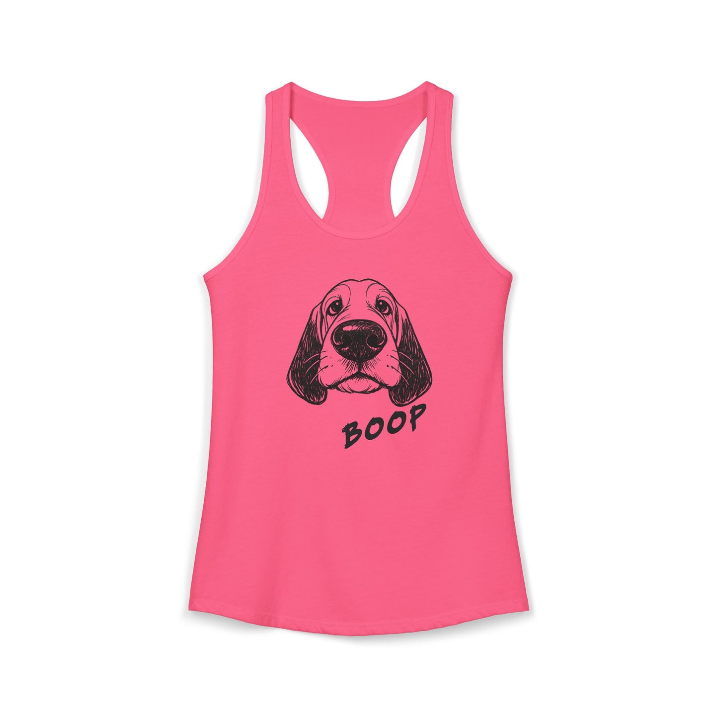 BOOP Classic - Basset Hound - Women's Racerback Tanktop