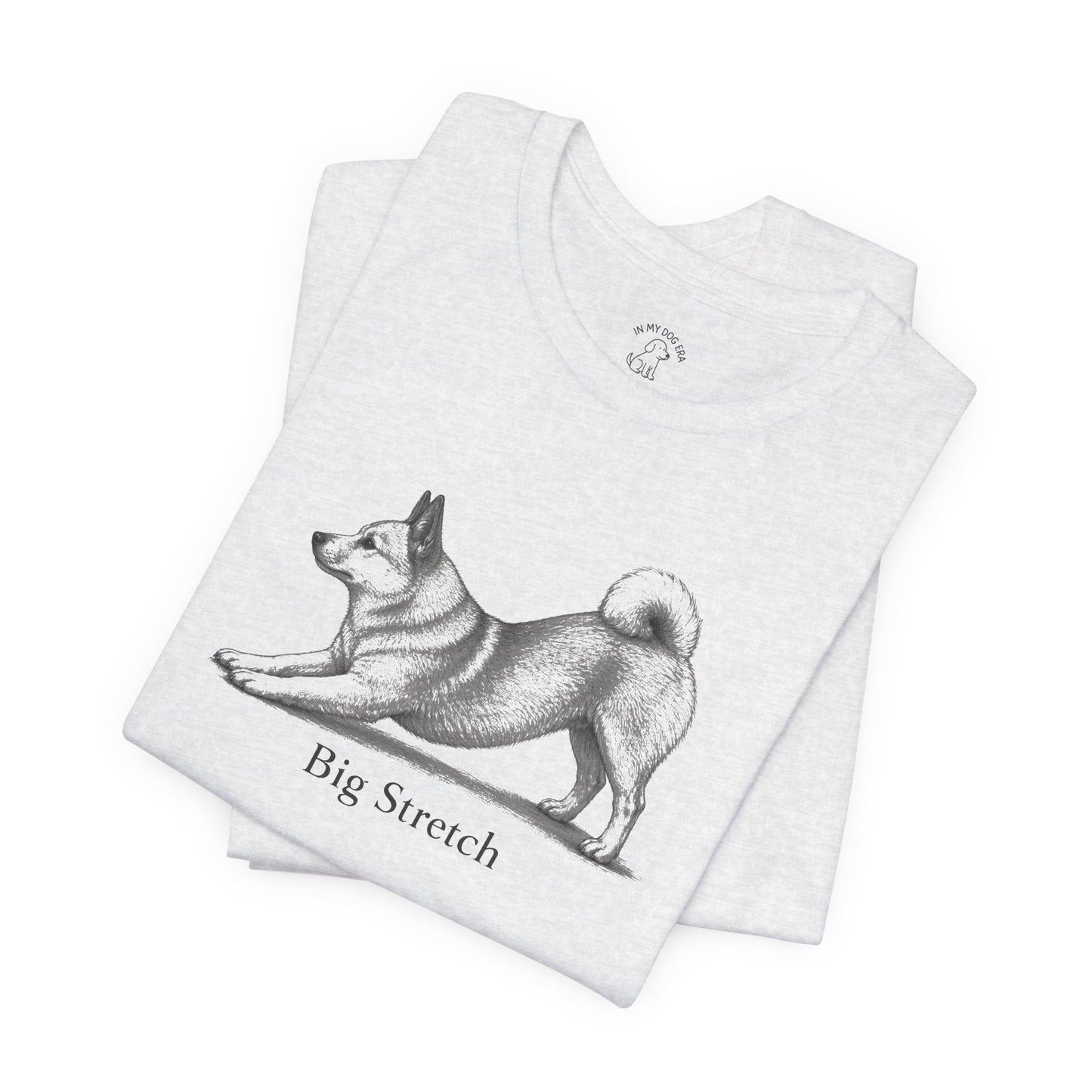Big Stretch Norwegian Buhund T-Shirt