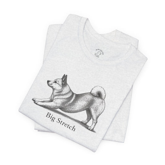 Big Stretch Norwegian Buhund T-Shirt
