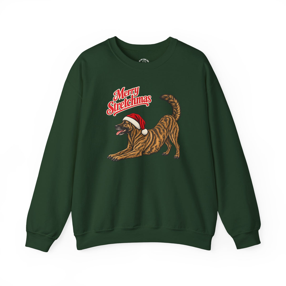 Dutch Shepherd Christmas Sweatshirt | Merry Stretchmas