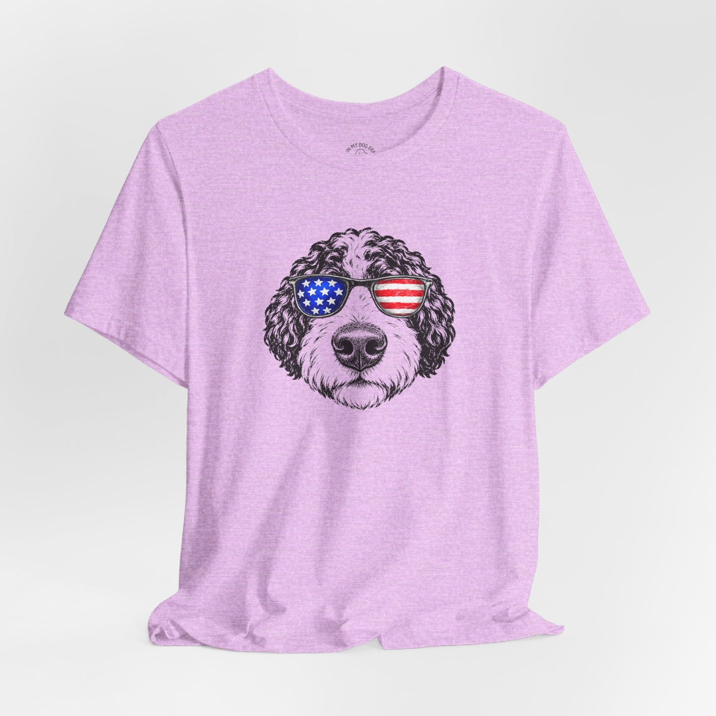 Red, White & BOOP Aussiedoodle T-Shirt