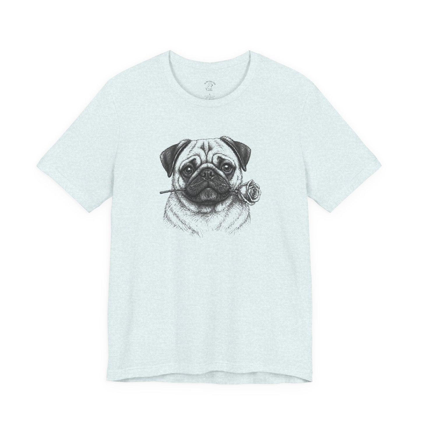 Pug Rose Collection T-Shirt