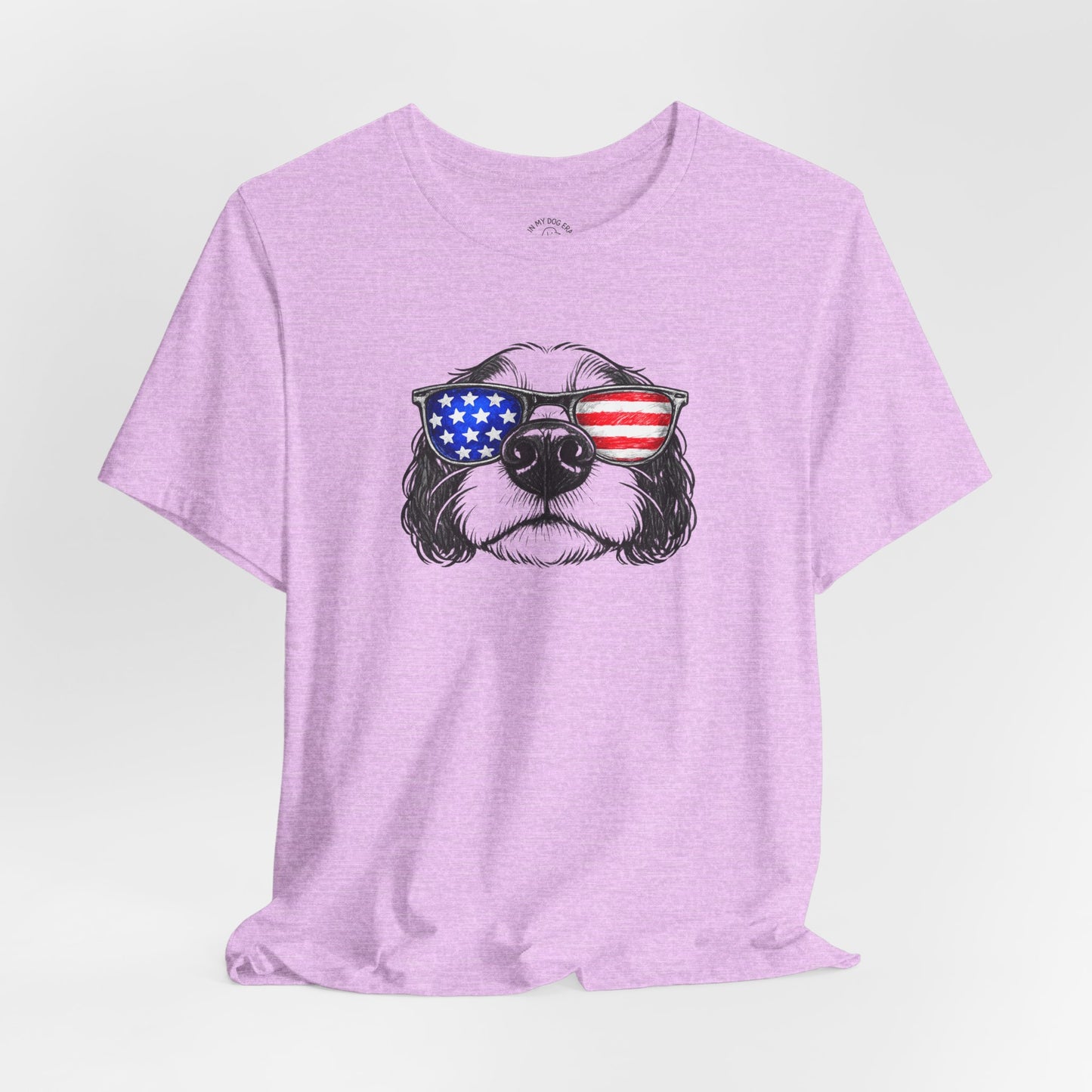Red, White & BOOP Cavalier King Charles Spaniel T-Shirt
