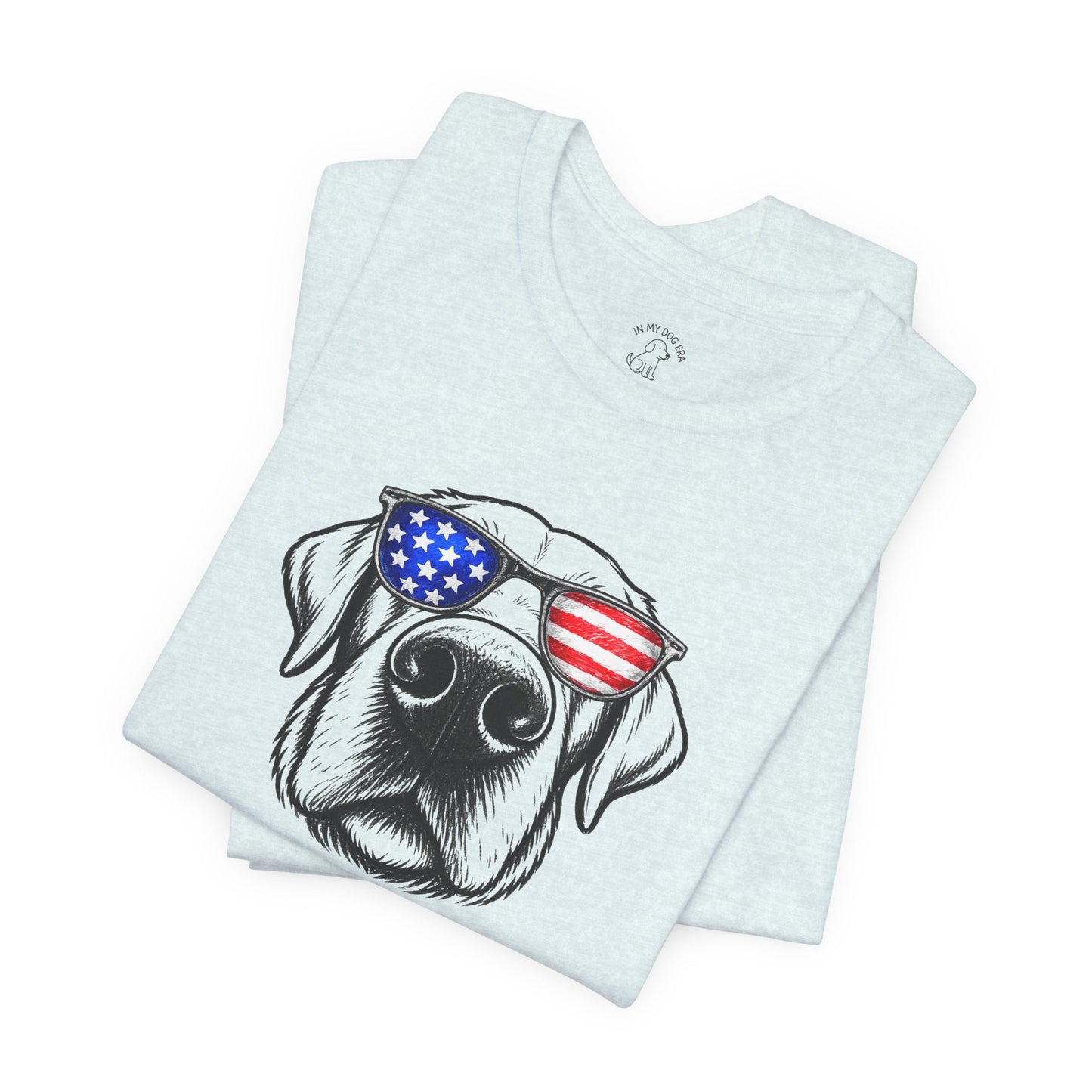 Red, White & BOOP Yellow Labrador Retriever T-Shirt