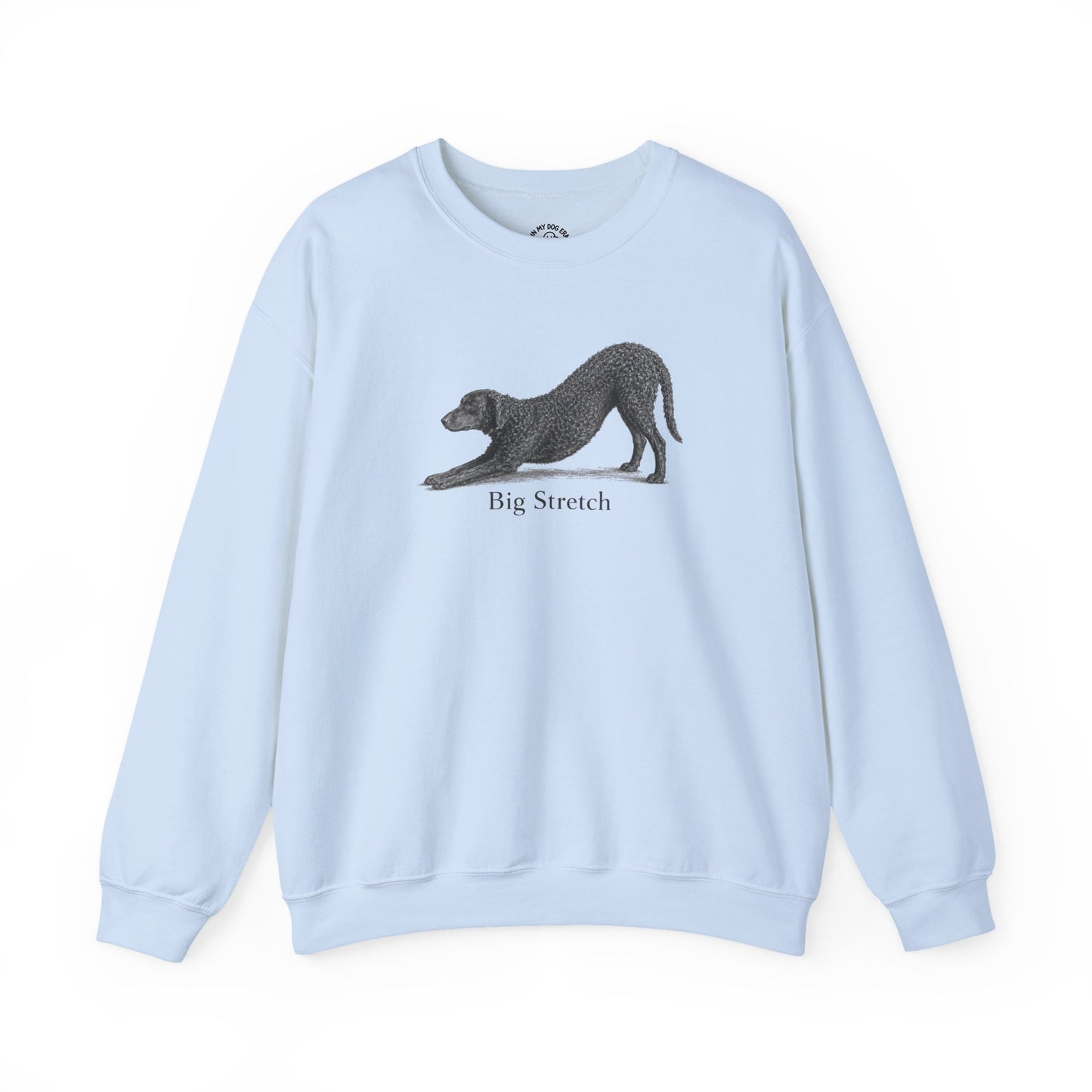 Big Stretch Curly Coated Retriever Sweatshirt
