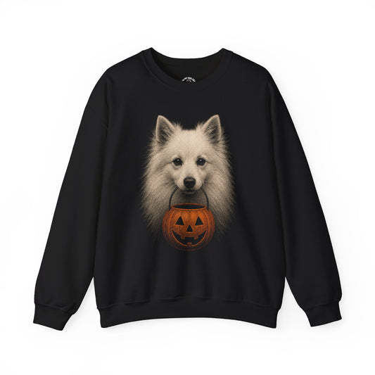 American Eskimo Dog Halloween Sweatshirt – Boop or Treat