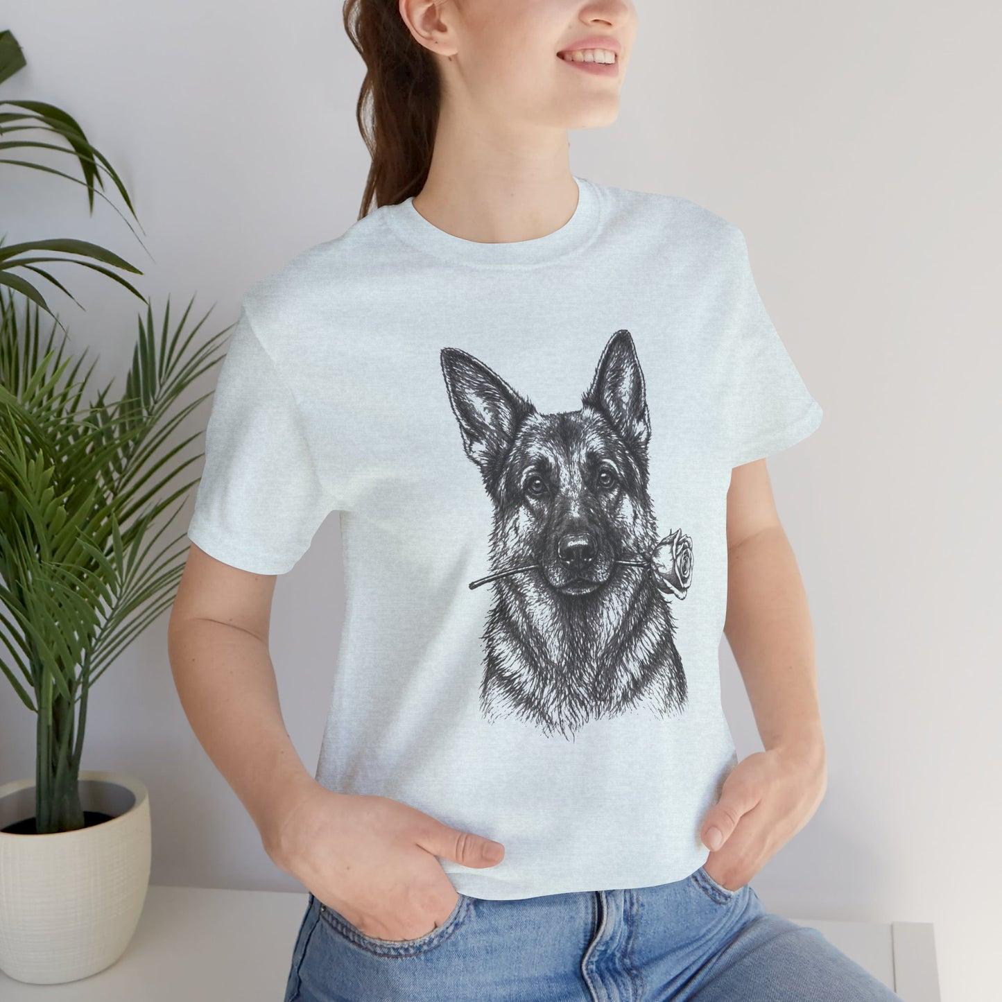 German Shepherd Rose Collection T-Shirt