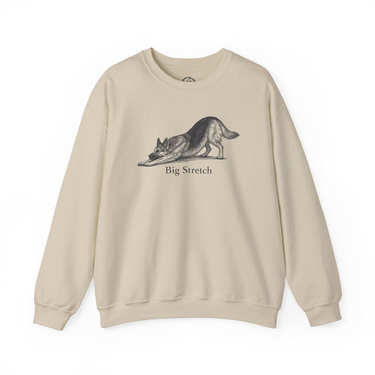 Big Stretch German Shepherd Sweatshirt