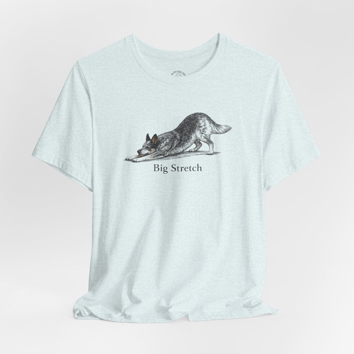 Big Stretch Australian Cattle Dog T-Shirt (Blue Heeler)