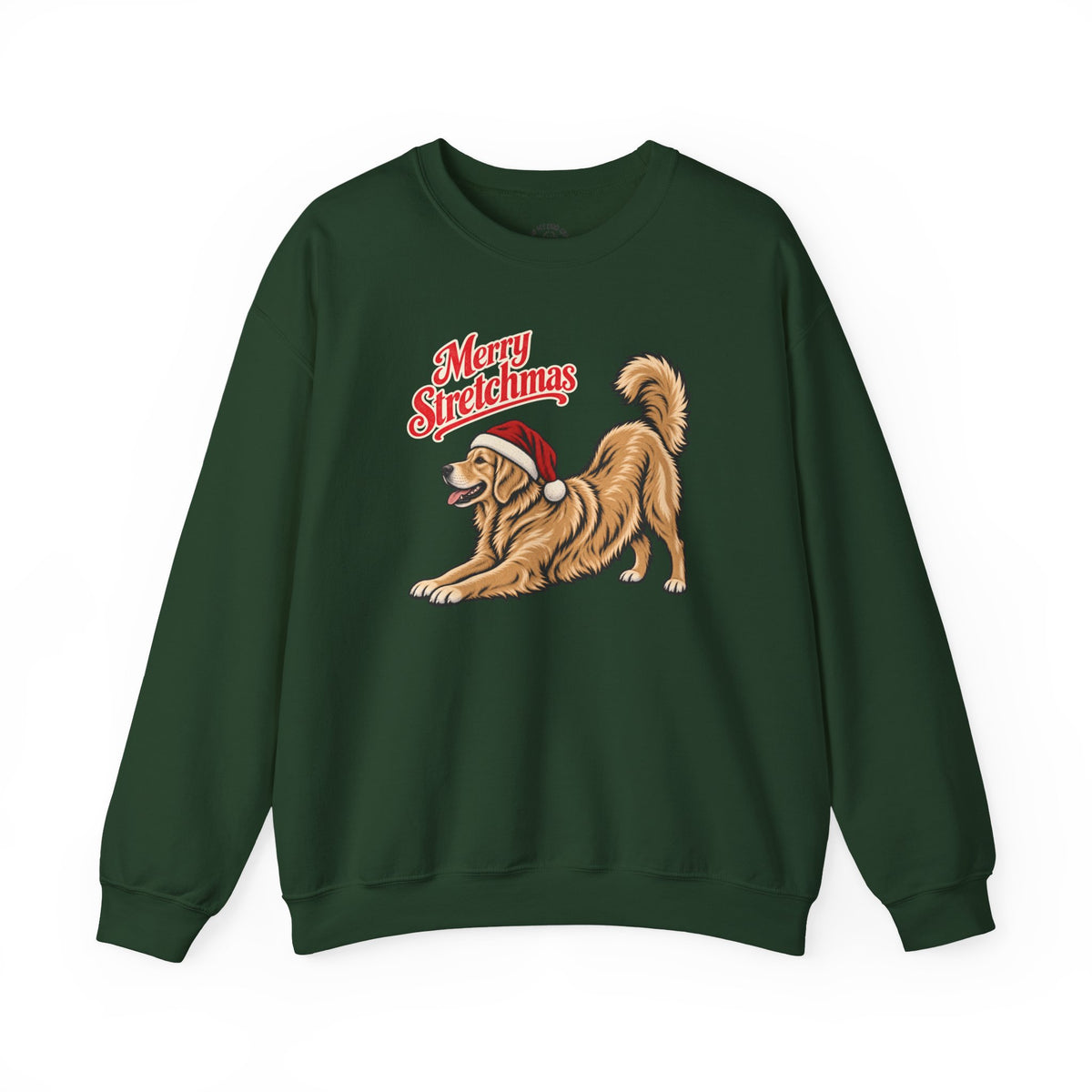 Golden Retriever Christmas Sweatshirt | Merry Stretchmas