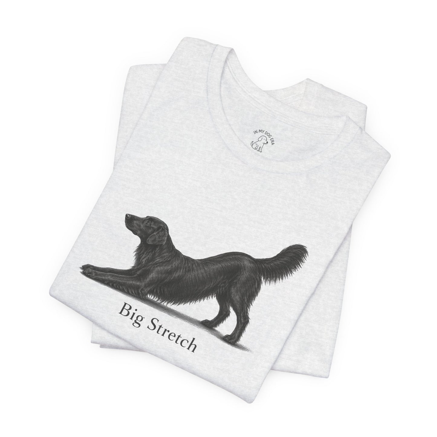 Big Stretch Flat-Coated Retriever T-Shirt