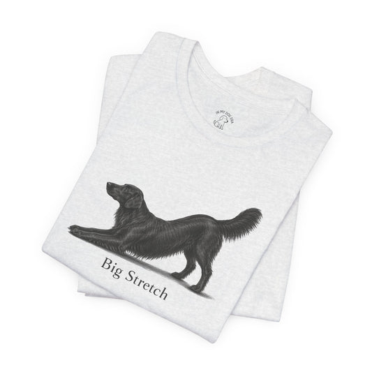 Big Stretch Flat-Coated Retriever T-Shirt