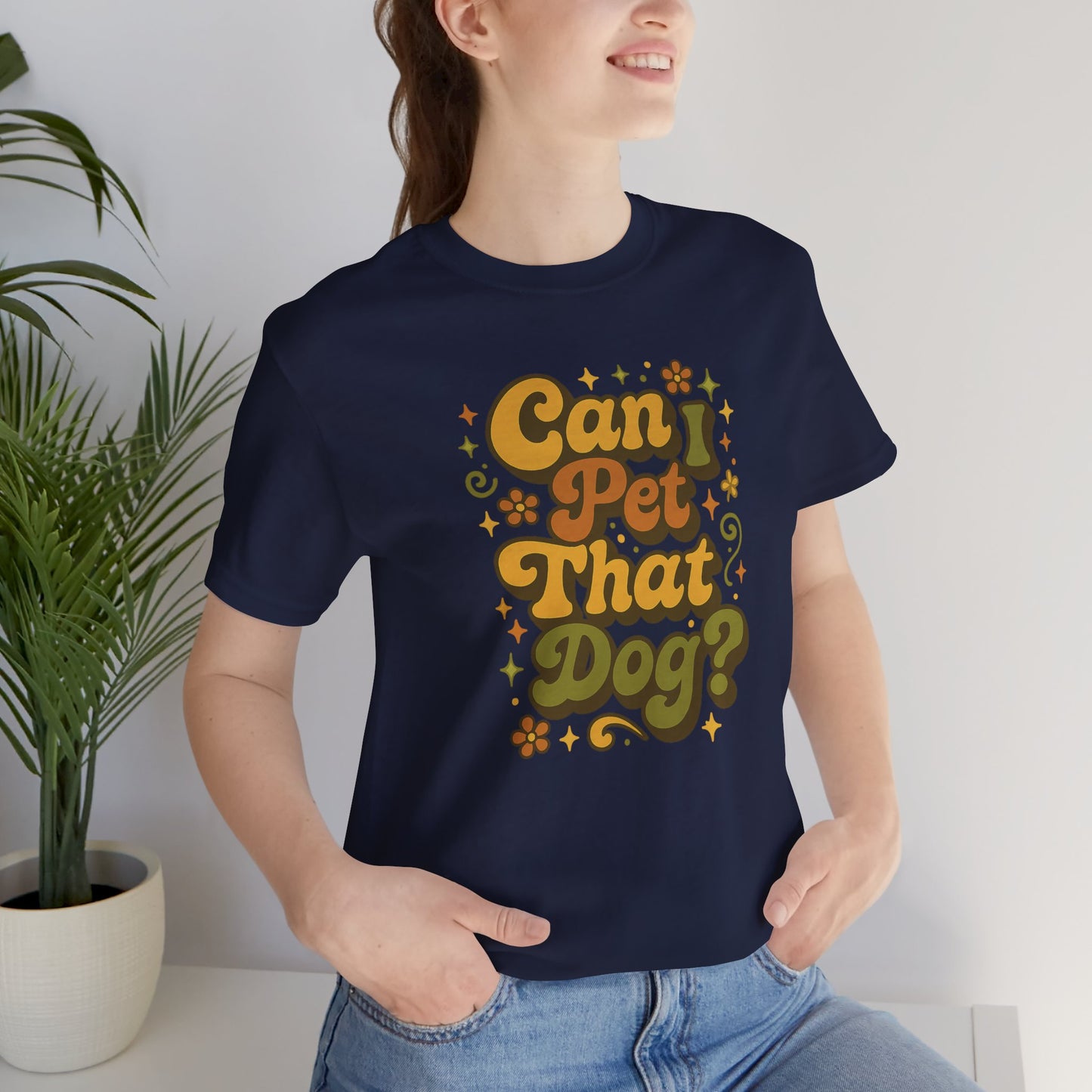 Vintage 70s “Can I Pet That Dog?” T-Shirt