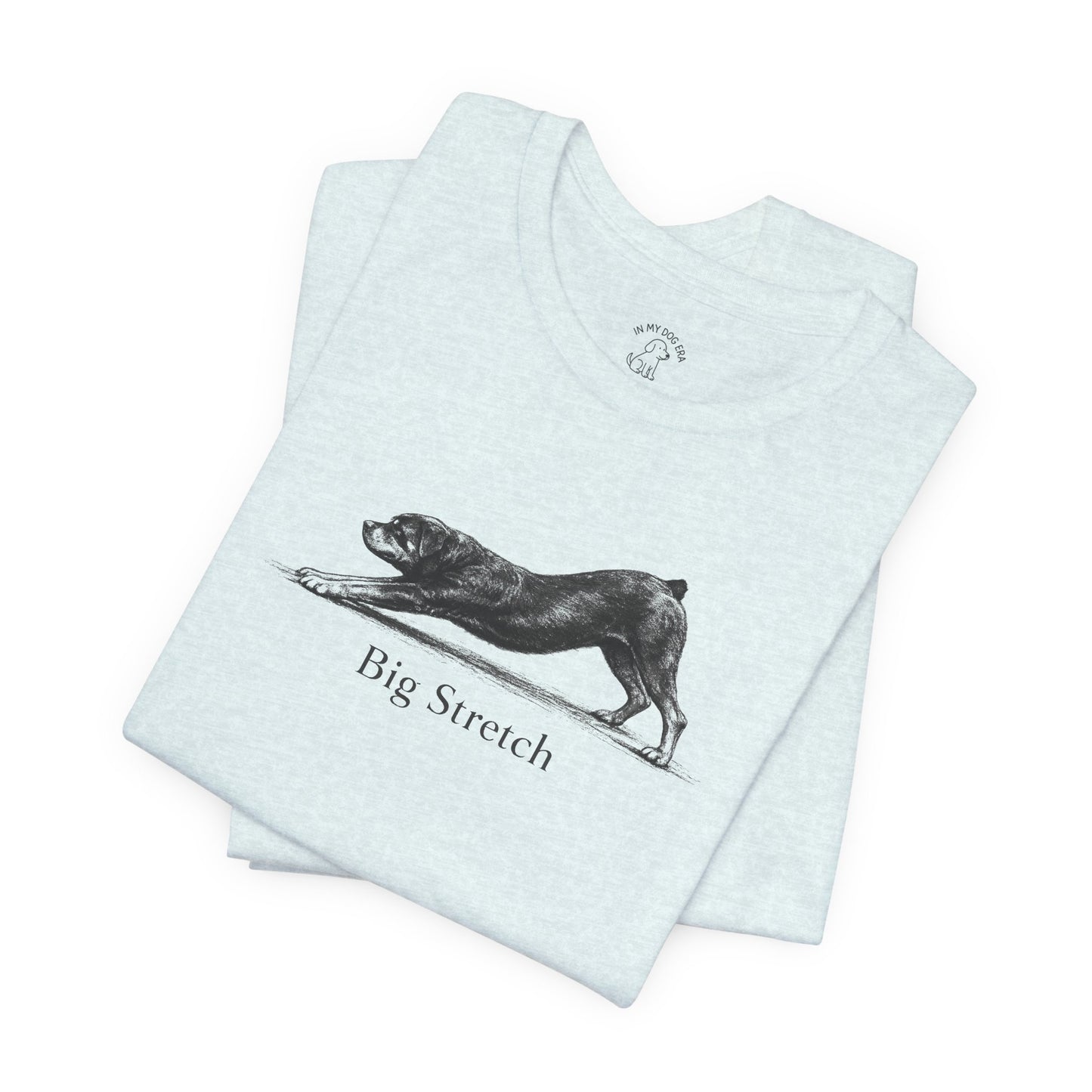 Big Stretch Rottweiler (Docked Tail) T-Shirt
