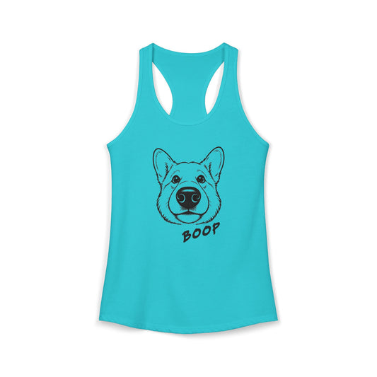 BOOP Classic - Corgi - Women's Racerback Tanktop