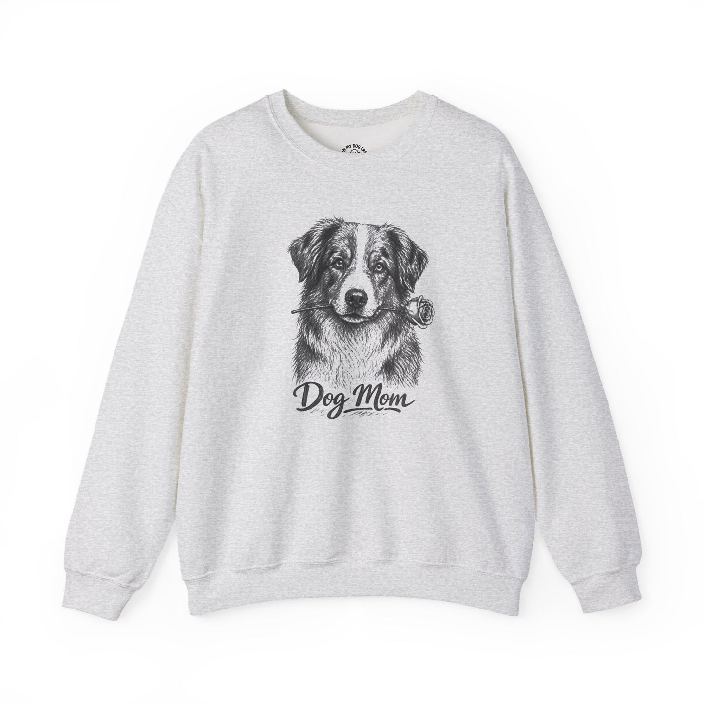 Australian Shepherd Dog Mom Sweatshirt (Rose Collection)