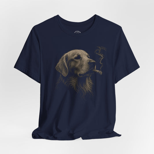 The Gentleman Golden Retriever T-Shirt