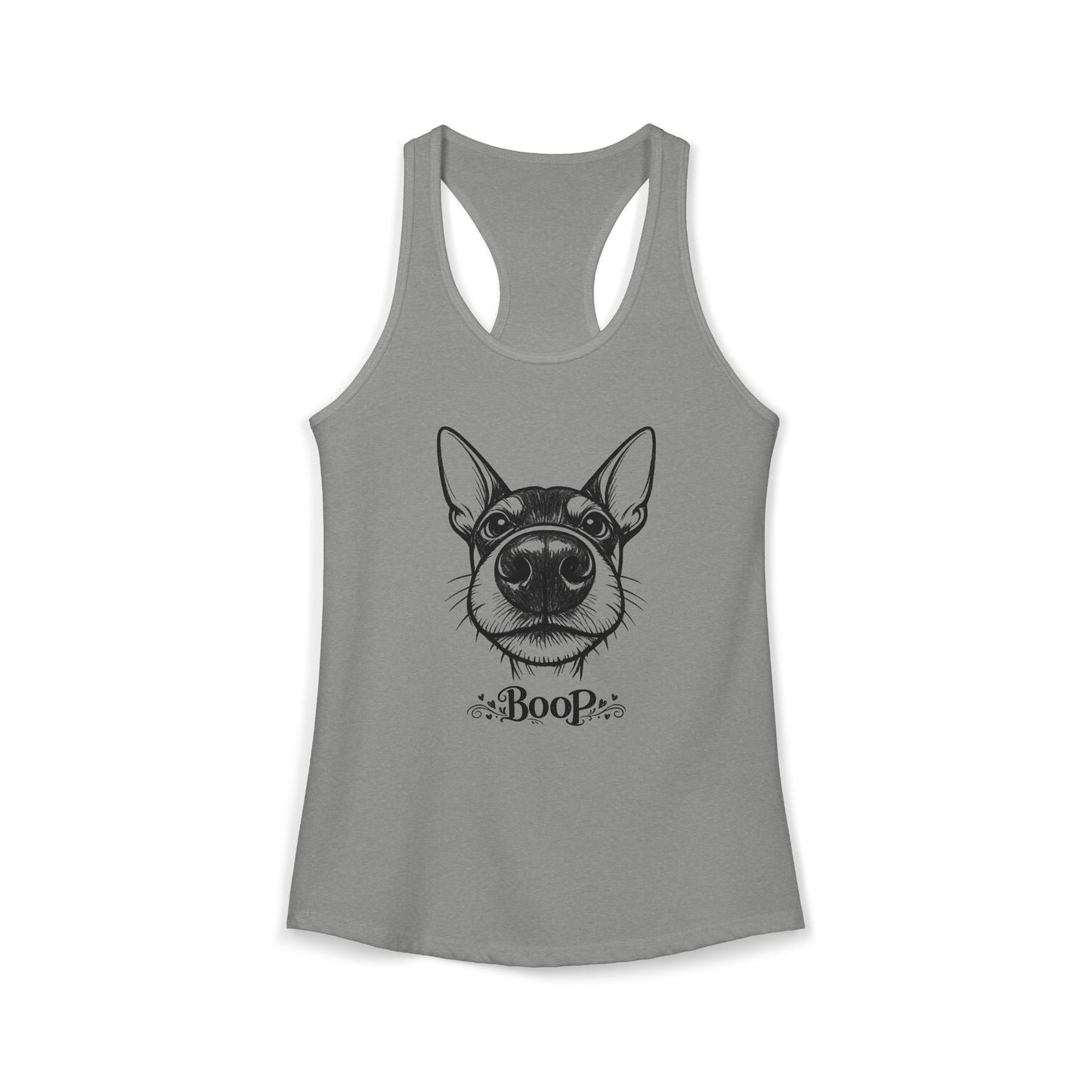 BOOP Miniature Pinscher - Women's Racerback Tanktop
