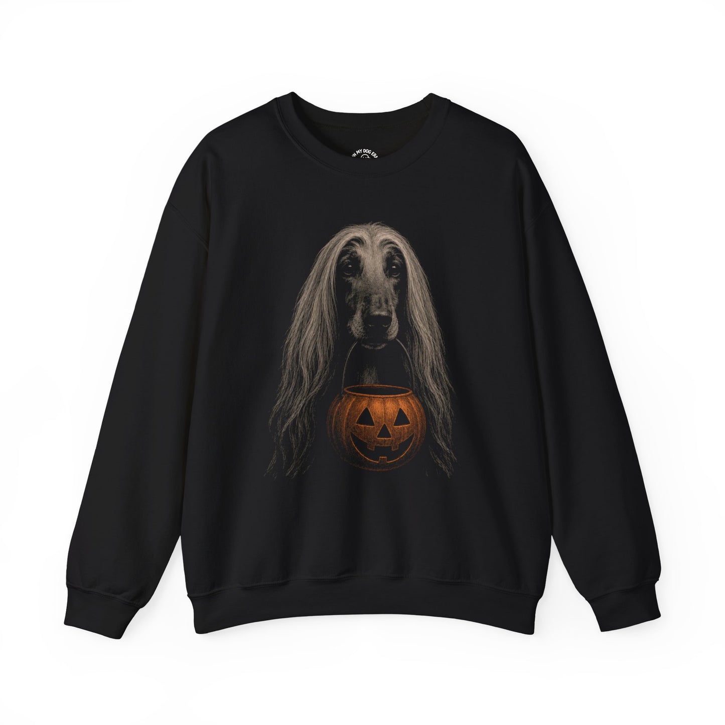 Afghan Hound Halloween Sweatshirt – Boop or Treat