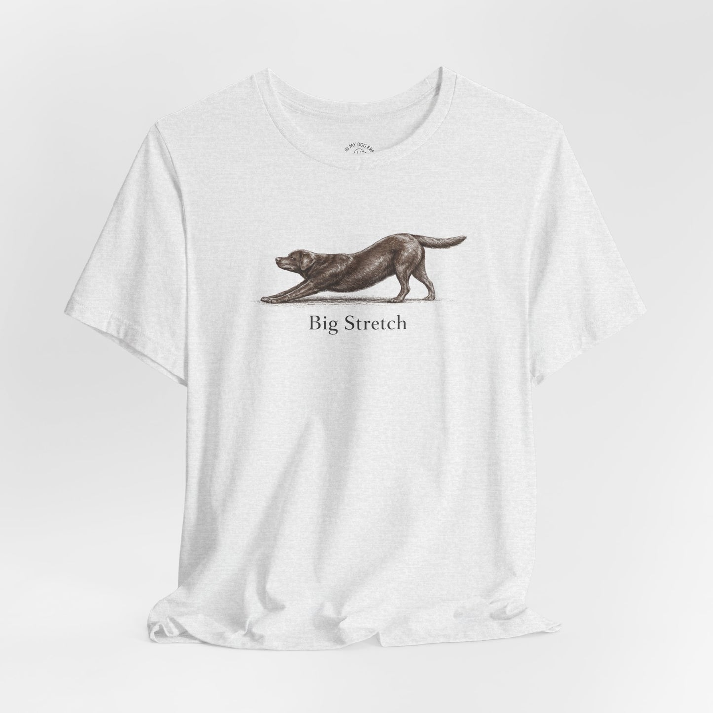 Big Stretch Chocolate Labrador Retriever T-Shirt
