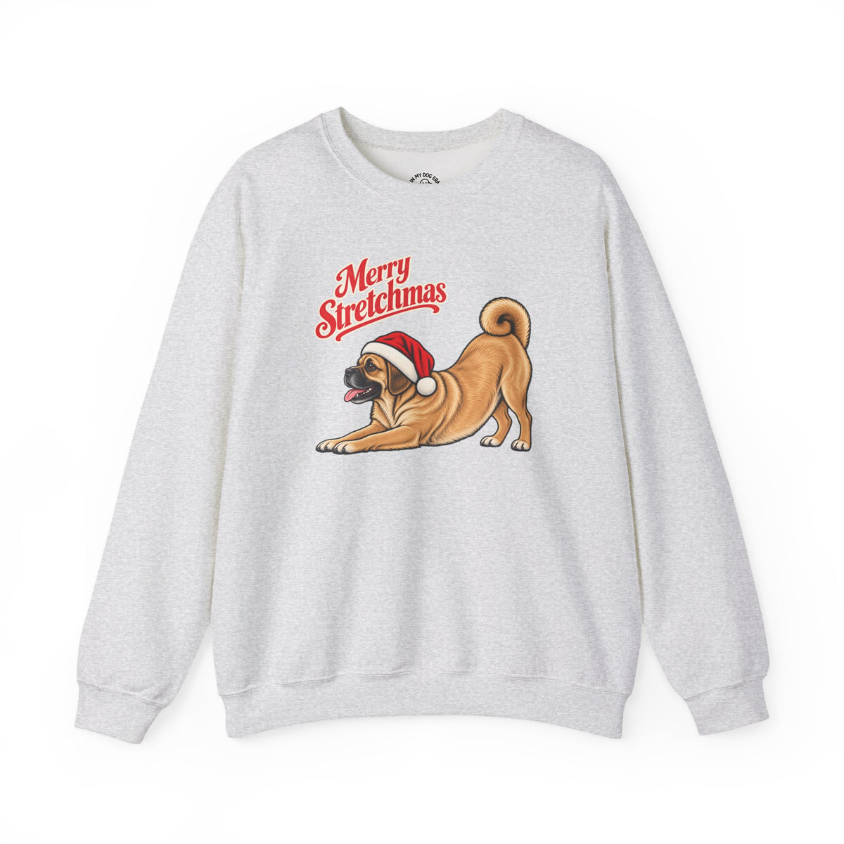 Puggle Terrier Christmas Sweatshirt | Merry Stretchmas