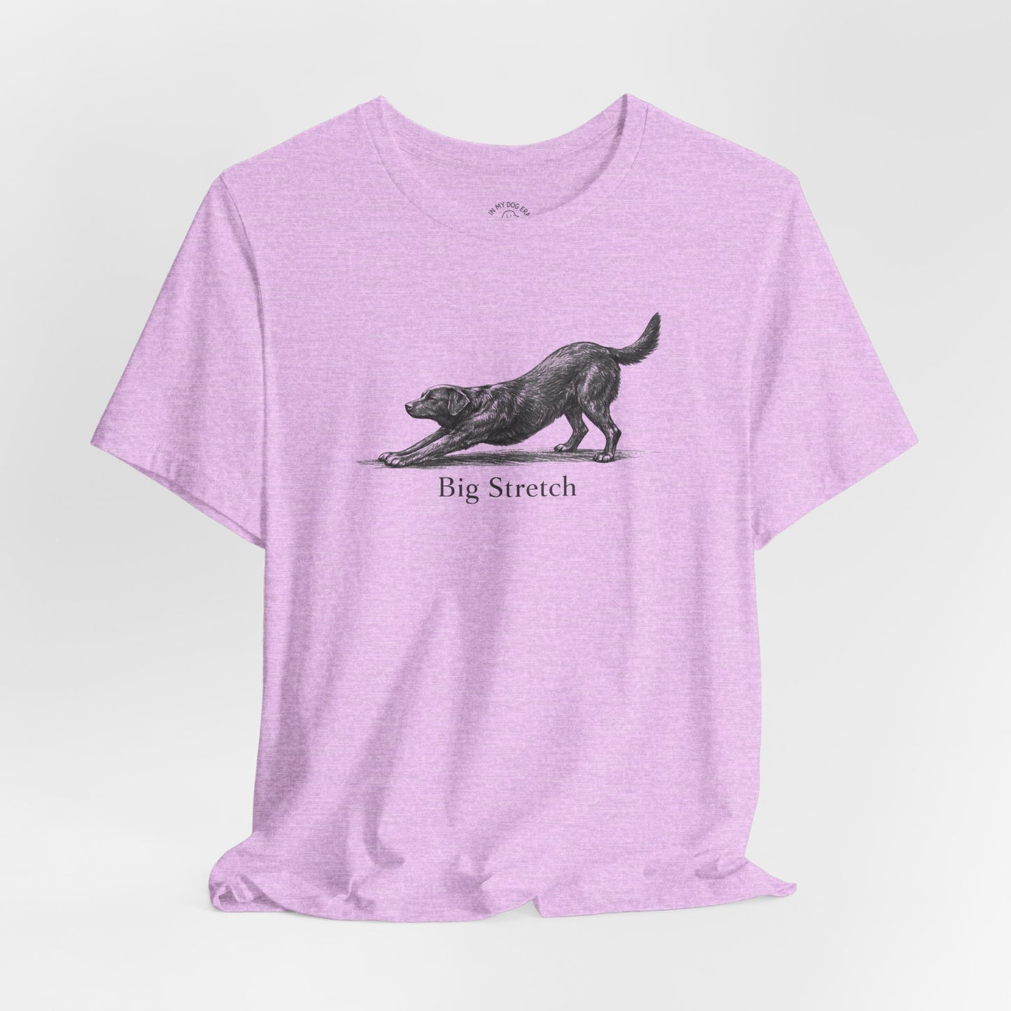 Big Stretch Black Labrador Retriever T-Shirt