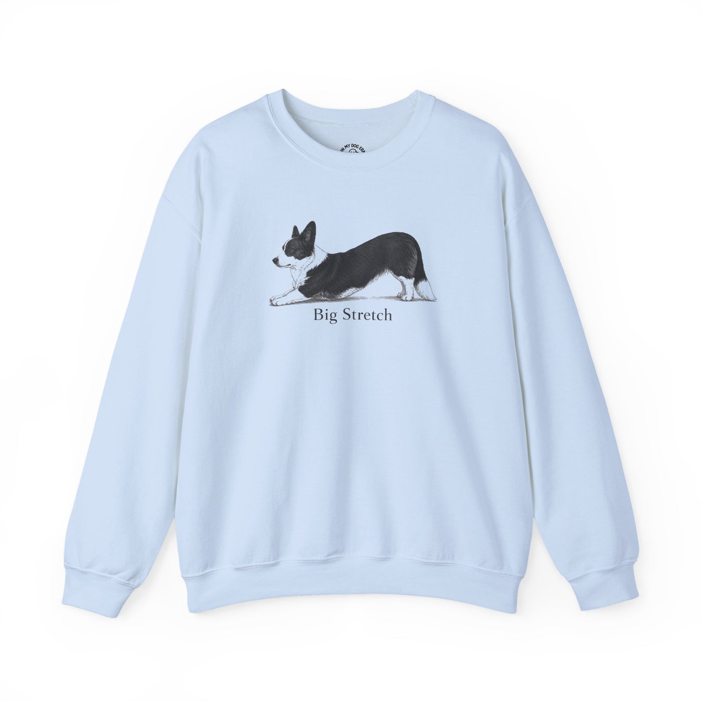 Big Stretch Corgi Sweatshirt (Cardigan Welsh Corgi)