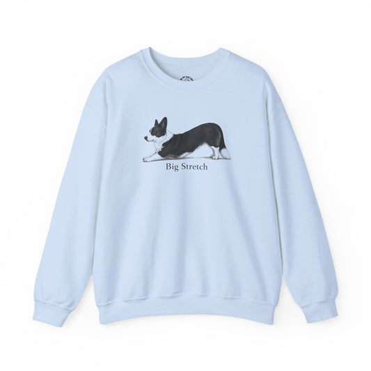 Big Stretch Corgi Sweatshirt (Cardigan Welsh Corgi)