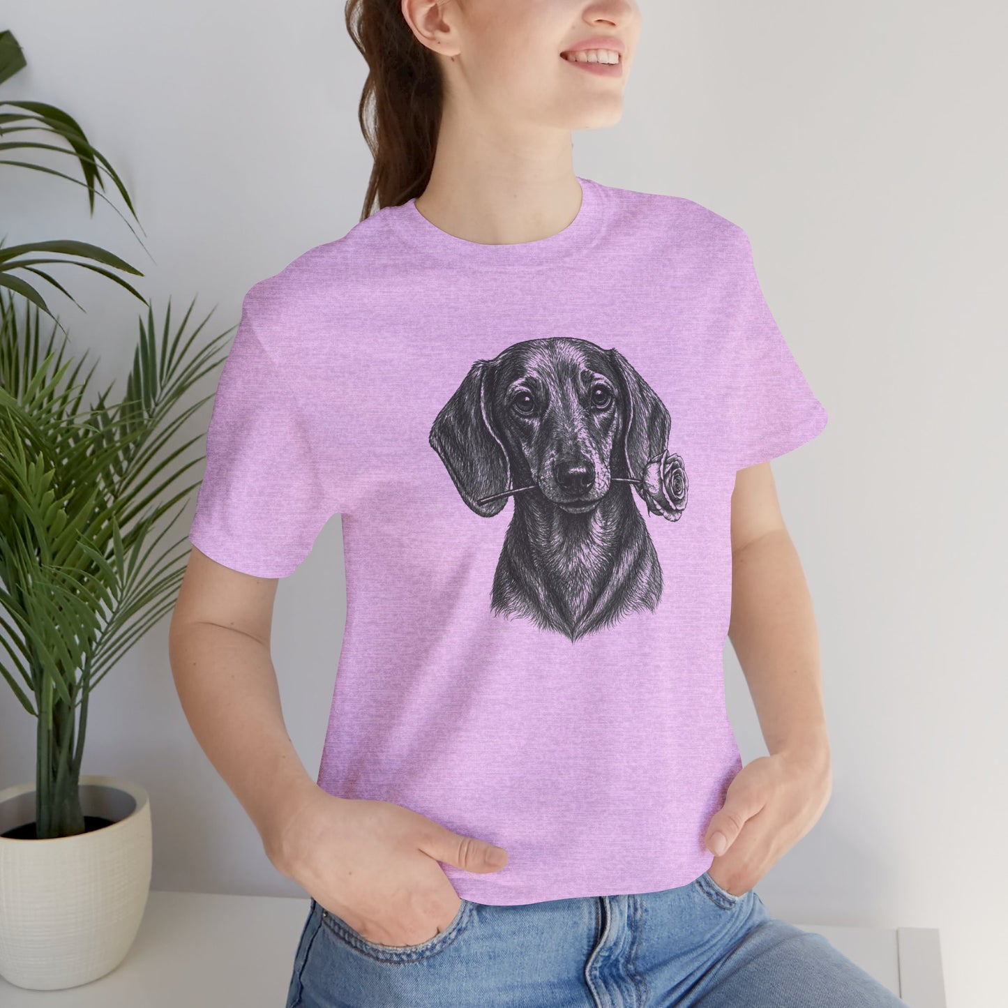 Dachshund Rose Collection T-Shirt