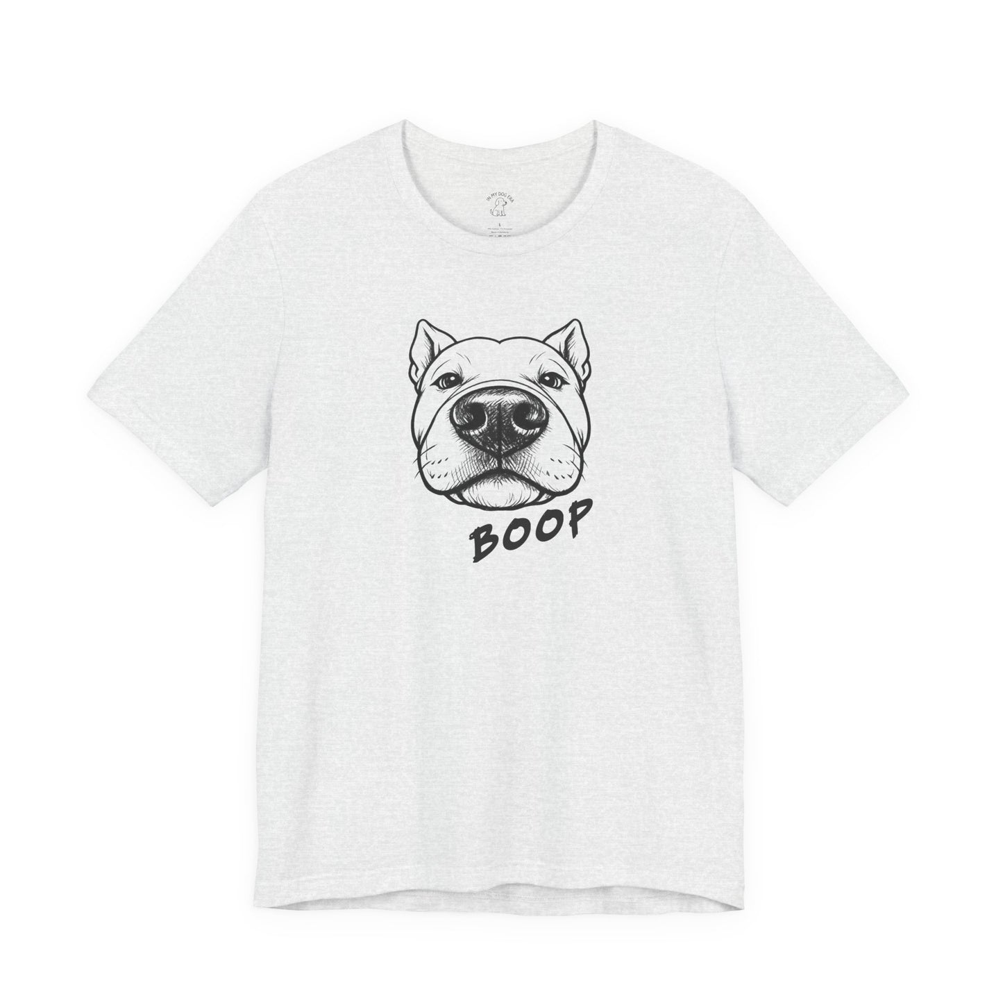 BOOP Classic - Pit Bull - Unisex T-Shirt (Cropped Ears)