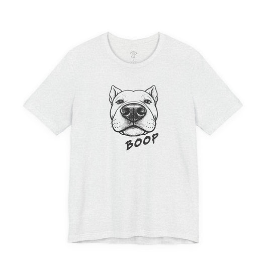 BOOP Classic - Pit Bull - Unisex T-Shirt (Cropped Ears)