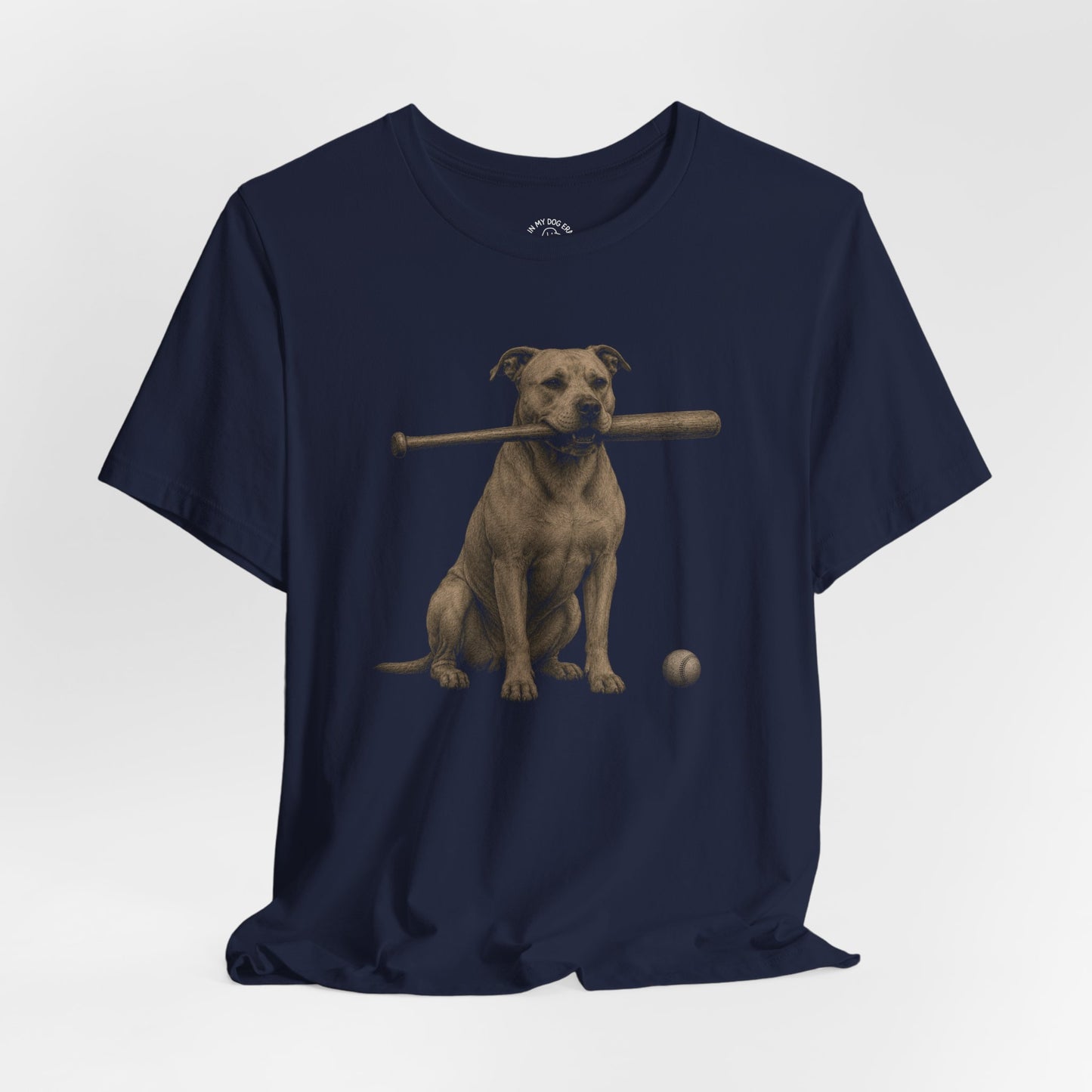 Bat Dog Pit Bull (Tan) T-Shirt