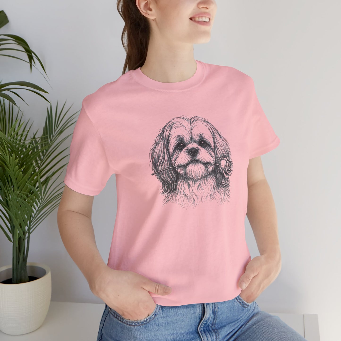 Shih Tzu Rose Collection T-Shirt